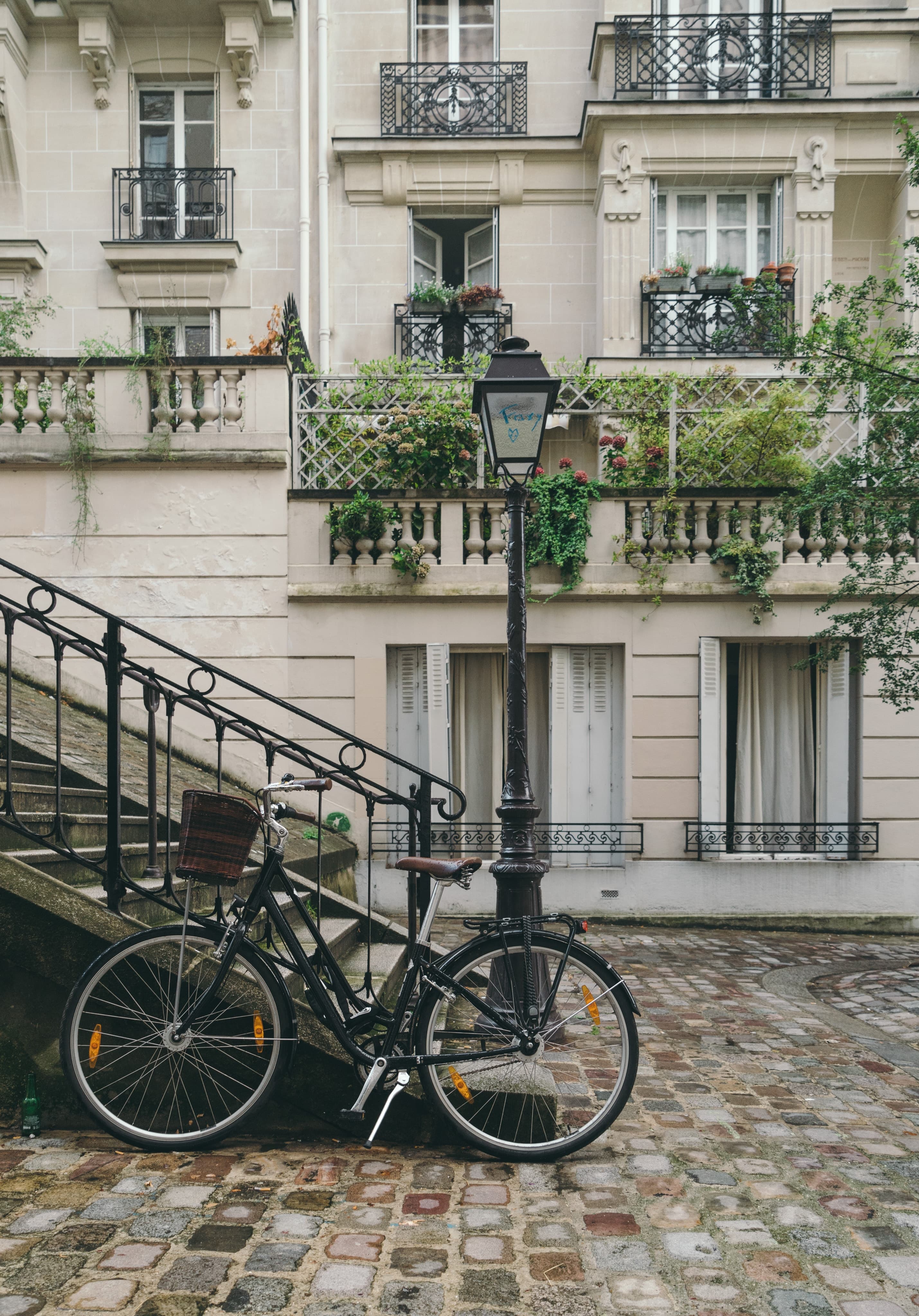 immeuble, Paris, vélo