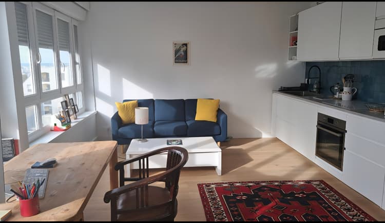 Photo de la location a temps partiel de : 50m2 lumineux Place des Fêtes/Mouzaïa/Buttes Chaumont à Paris