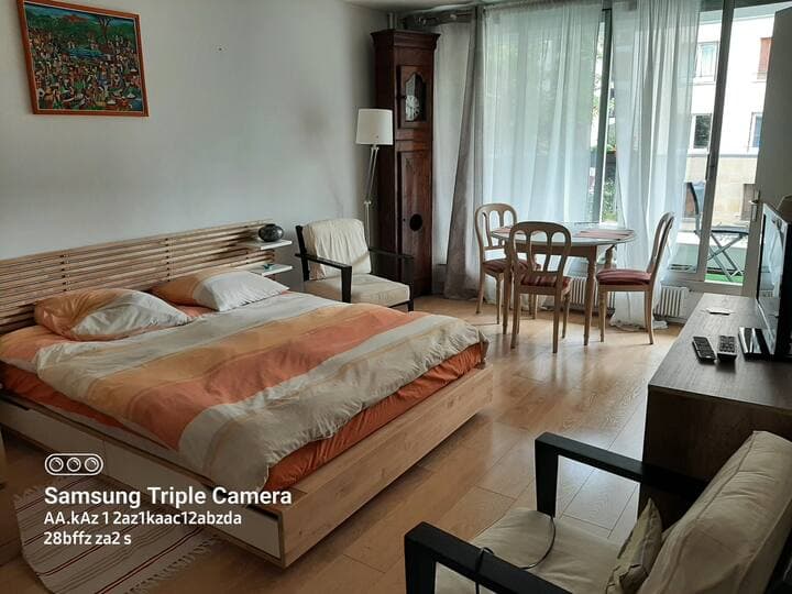 Photo de la location a temps partiel de : Studio 28m2 Boulogne Billancourt à Boulogne-Billancourt