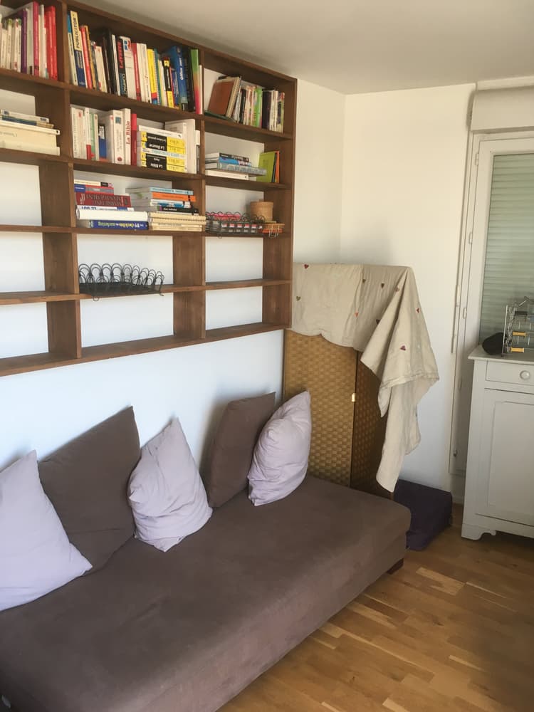 Photo de la location a temps partiel de : Chambre meublée dans un charmant 3 pièces avec terrasse à Colombes à Colombes