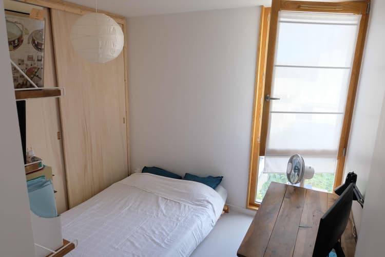 Photo de la location a temps partiel de : Chambre calme dans une maison avec salle de bain et terrasse privatives à Toulouse