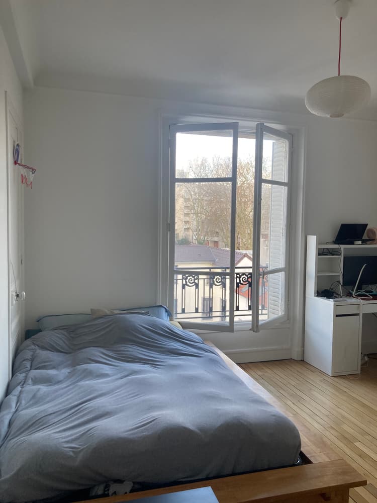 Photo de la location a temps partiel de : Belle chambre dans appartement montreuillois à Montreuil
