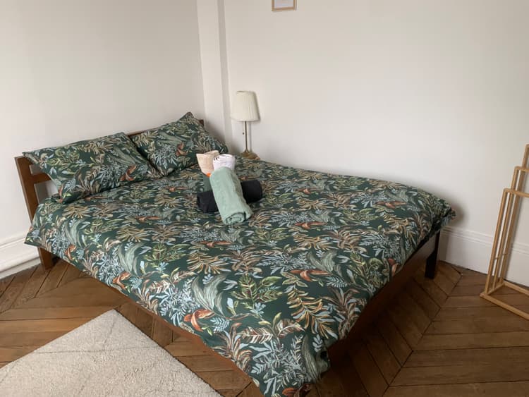 Photo de la location a temps partiel de : Chambre dans un bel appartement parisien à Paris