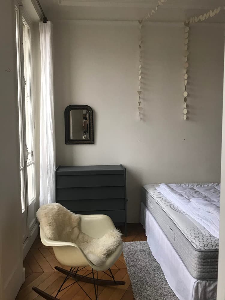Photo de la location a temps partiel de : Chambre sans vis à vis à 3 min du métro à Vincennes