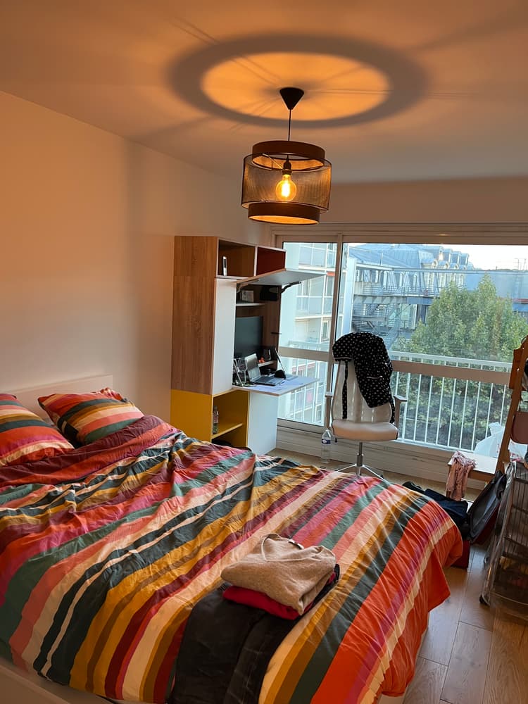 Photo de la location a temps partiel de : Bel appartement à Saint Fargeau à Paris