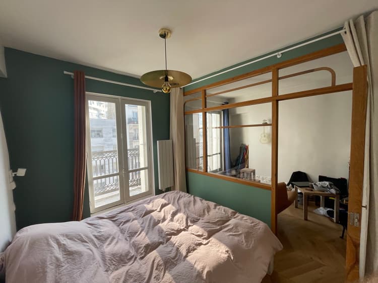 Photo de la location a temps partiel de : Appartement T2 chaleureux, calme et confortable à Paris 12e