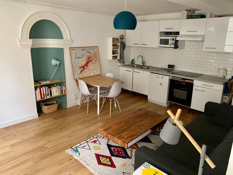 Photo de la location a temps partiel de : Appartement T2 Marais - centre Paris (proche métro st paul, châtelet, bastille) à Paris