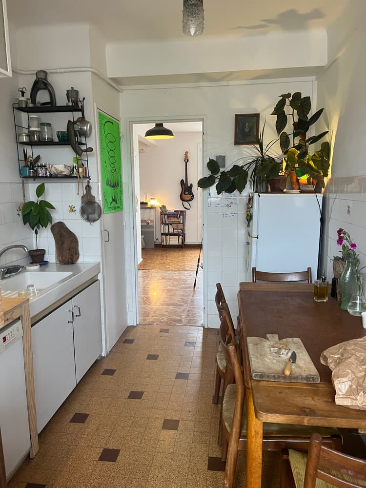 Photo de la location a temps partiel de : Bel appartement a 100 m de la plage des catalan à Marseille