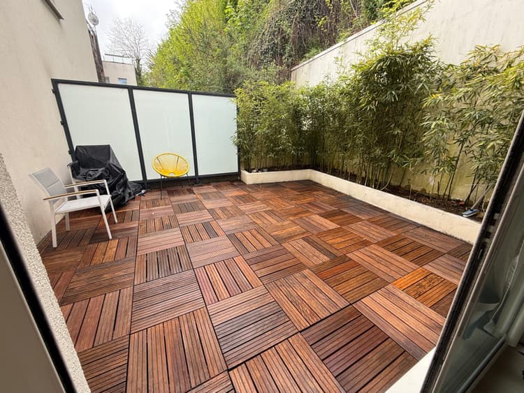 Photo de la location a temps partiel de : Bel appartement en bord de Saône à La Mulatière