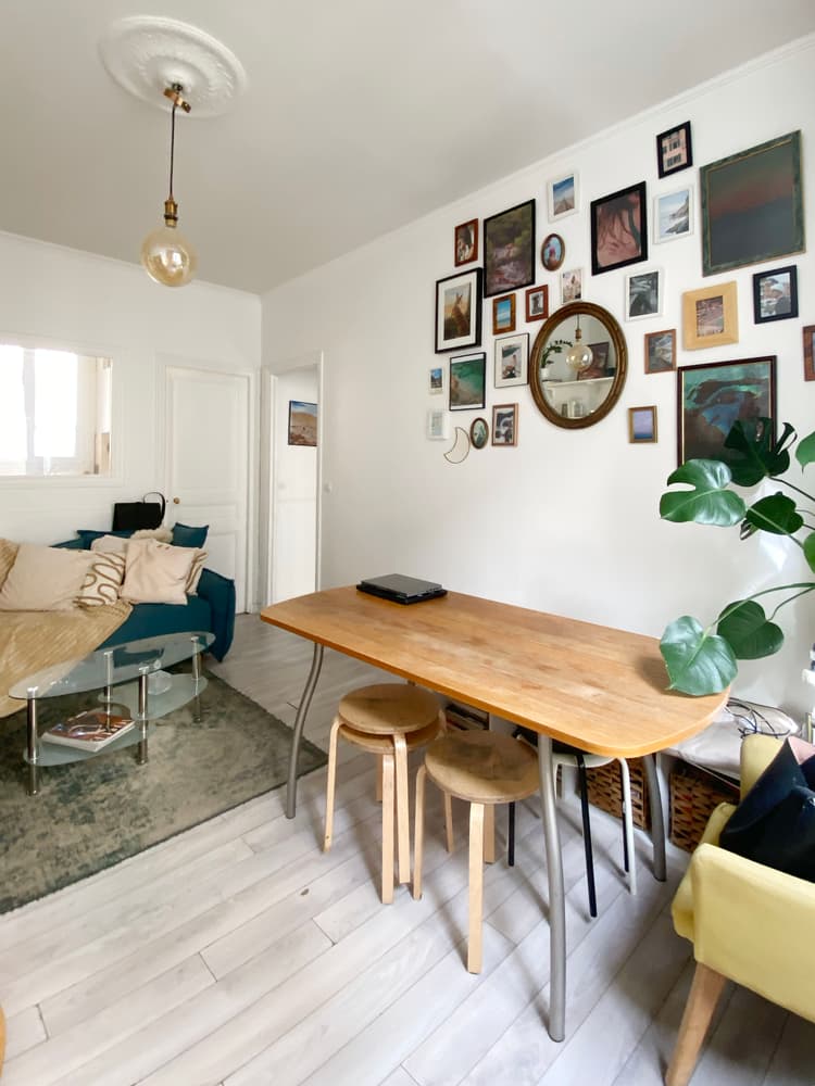 Photo de la location a temps partiel de : Chambre dans trés bel appartement à Belleville/Goncourt à Paris