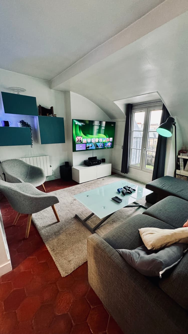 Photo de la location a temps partiel de : Appartement central calme et lumineux à partager en semaine - flexible sur les dates à Paris 9e