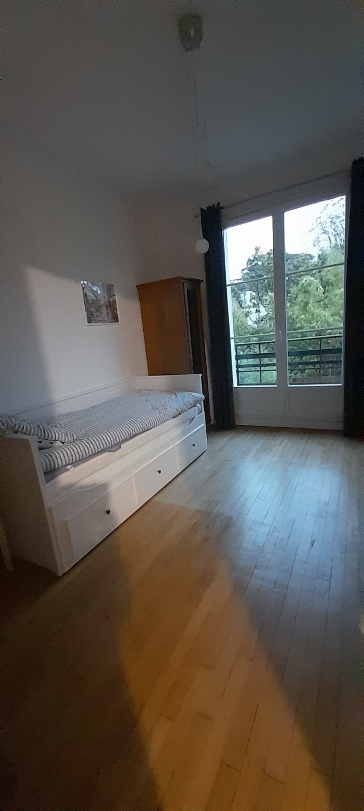 Photo de la location a temps partiel de : Chambre au calme, dans appartement 3 pièces à Montmorency