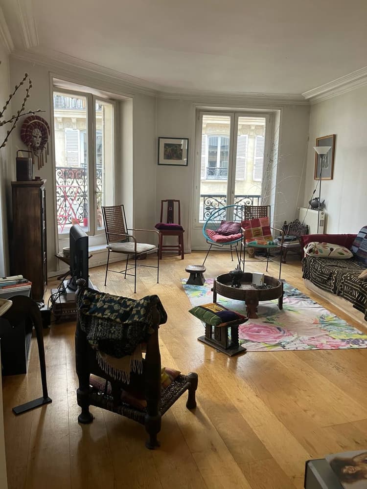 Photo de la location a temps partiel de : Bel appartement lumineux et spacieux en plein centre de Paris à Paris