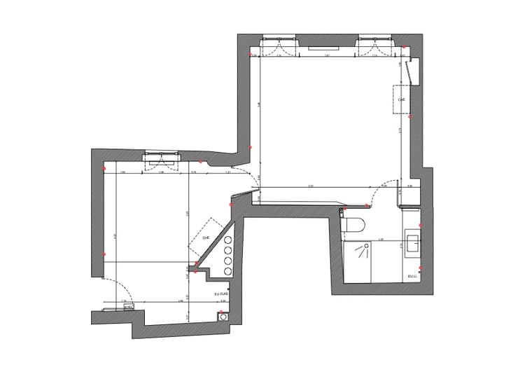 Photo de la location a temps partiel de : Appartement neuf dans un quartier vivant à Paris