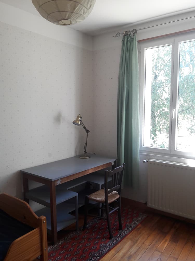 Photo de la location a temps partiel de : Chambre meublée chez l'habitant à Nantes