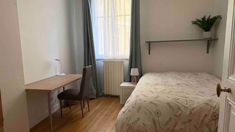 Photo de la location a temps partiel de : Chambre dans bel appartement Monceau/ Lévis à Paris