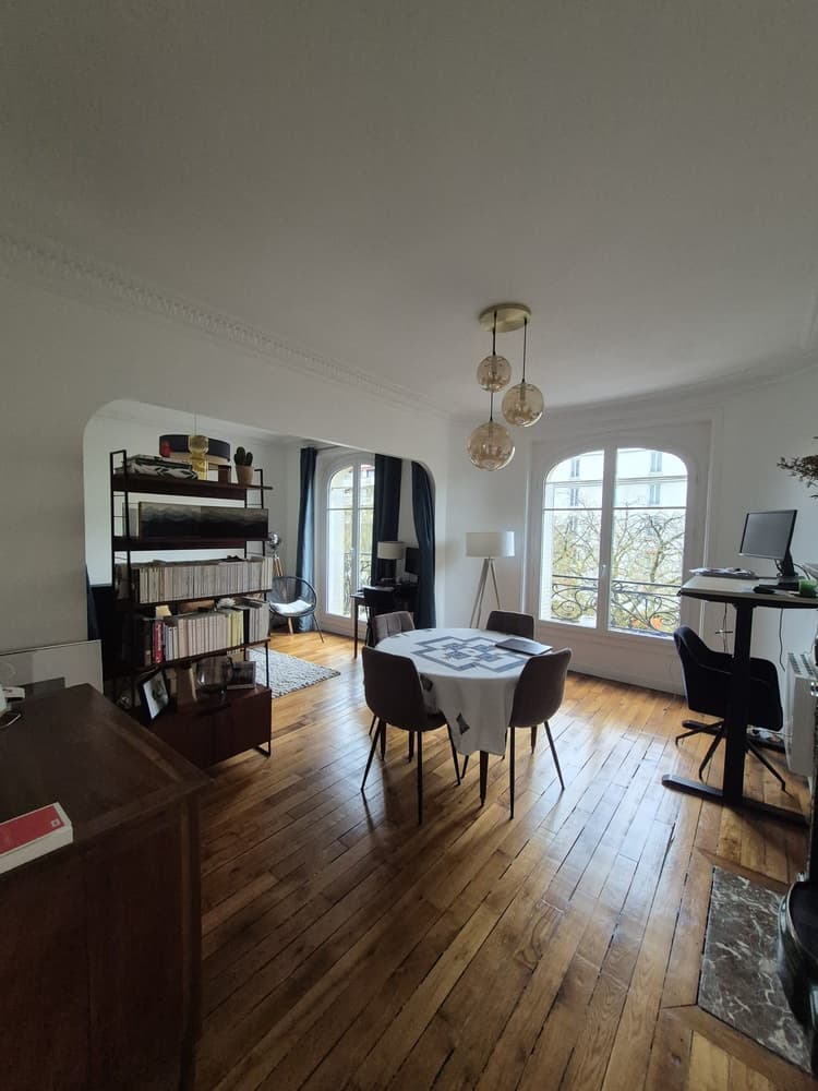 Photo de la location a temps partiel de : Location à temps partiel - Grand T2 à Picpus (proche Nation) à Paris