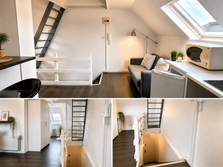 Photo de la location a temps partiel de : Duplex-Studio Mansardé et végétalisé à Lille