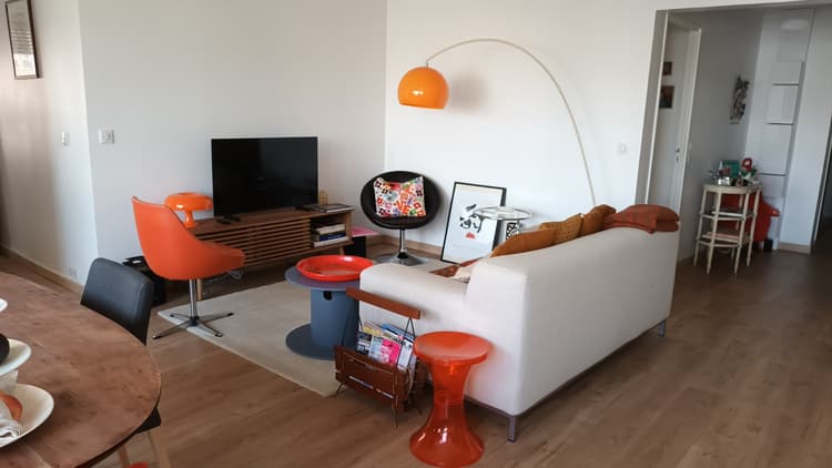 Photo de la location a temps partiel de : Chambre chez l'habitant Paris 75013 - M° Ligne 14 Olympiades à Paris