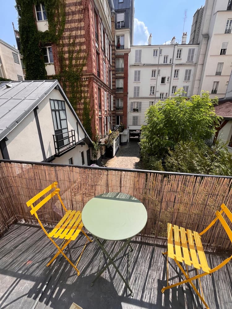 Photo de la location a temps partiel de : Bel appartement au pied de Montmartre à Paris