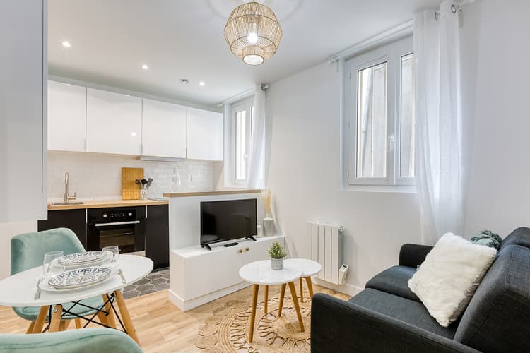 Photo de la location a temps partiel de : Appartement T1bis meublé dans le centre Bordeaux à Bordeaux