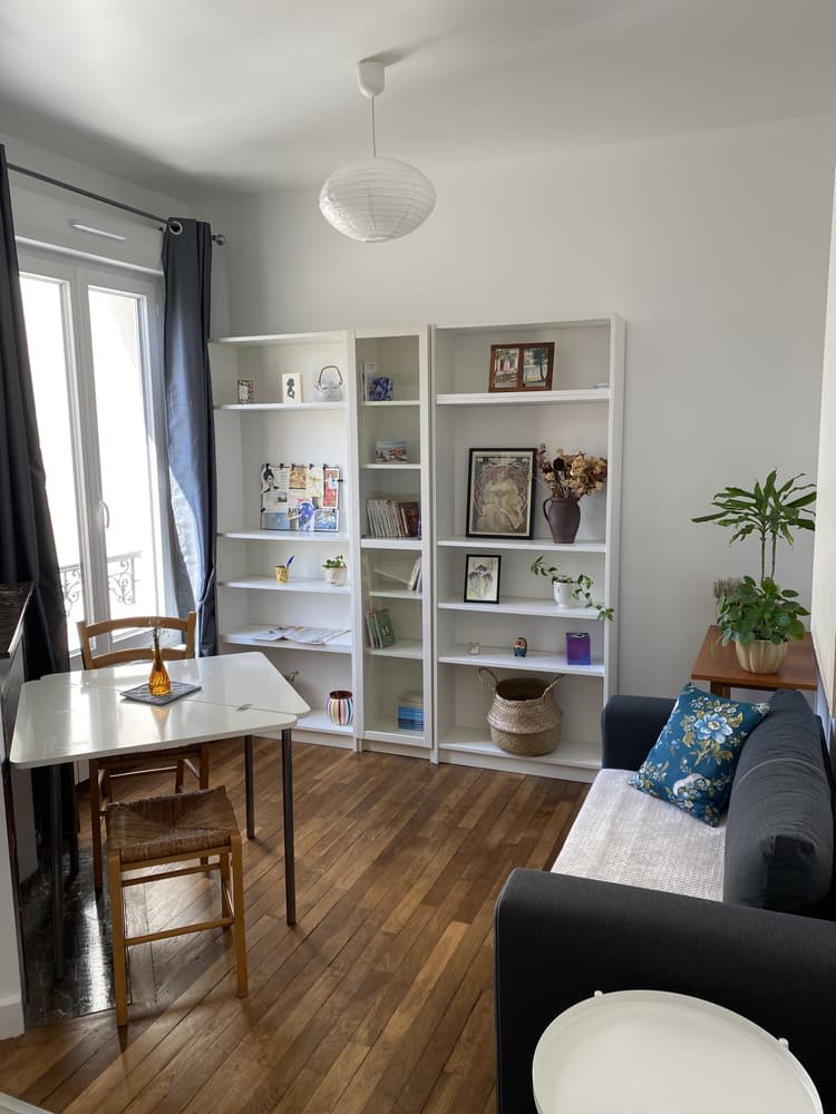 Photo de la location a temps partiel de : Appartement cosy deux pièces Montreuil à Montreuil