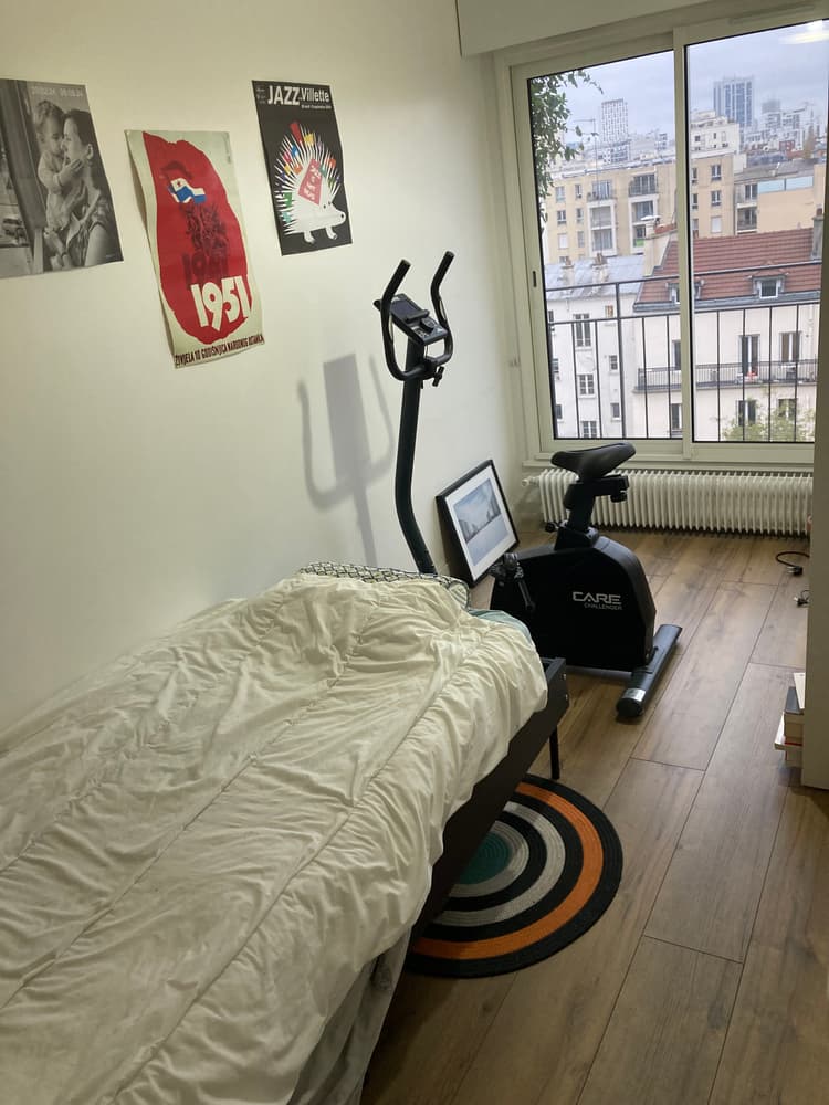 Photo de la location a temps partiel de : Belle chambre à côte d'Avron/Nation à Paris