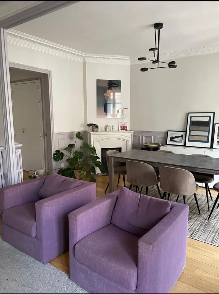 Photo de la location a temps partiel de : Chambre dans grand appartement 14e à Paris