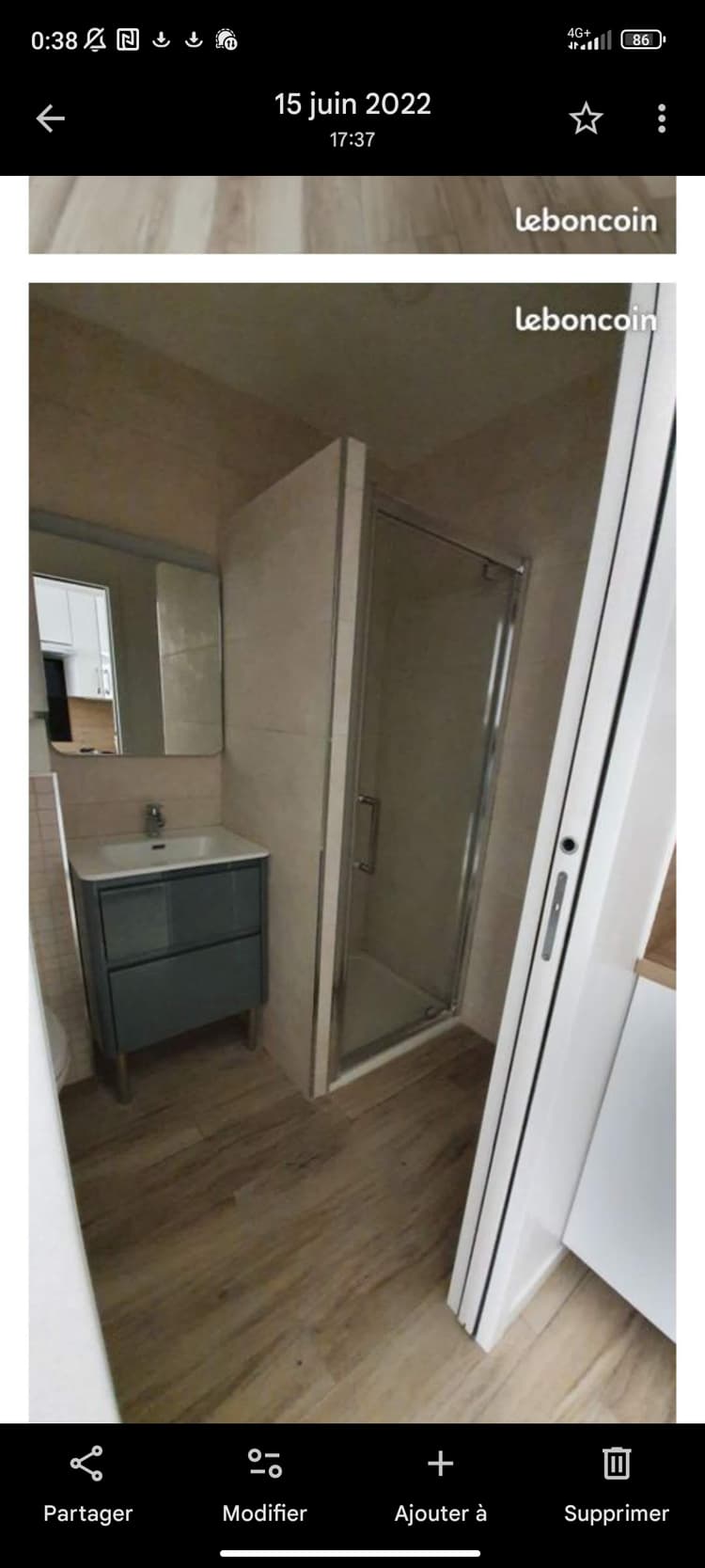 Photo de la location a temps partiel de : Studio rénové et tout équipé au pied de la gare de l'Est et du Nord à Paris