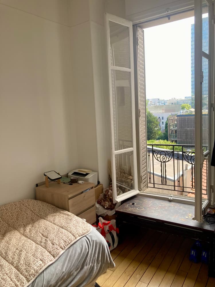Photo de la location a temps partiel de : Petite chambre dans bel appartement Montreuillois à Montreuil